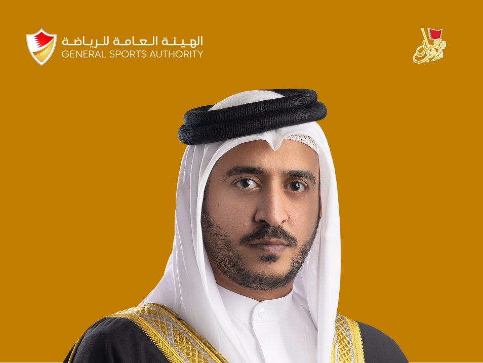 H.H. Sheikh Khalid bin Hamad Al Khalifa: First Deputy Chairman of the Supreme Council for Youth & Sports, President of the General Sports Authority, President of the Bahrain Olympic Committee